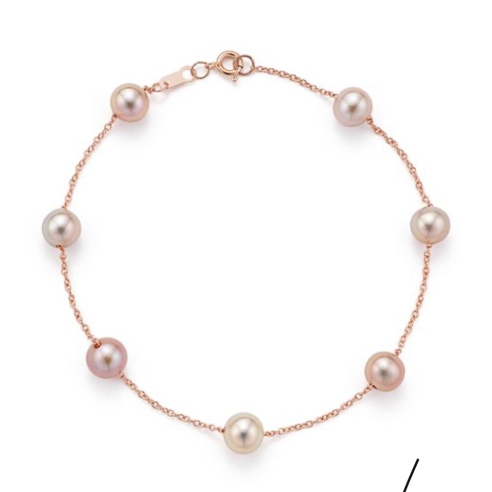 Rose gold 14k Bloomingdales bracelet